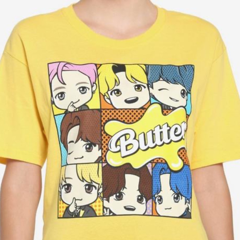Yellow Graphic Kids T-Shirt